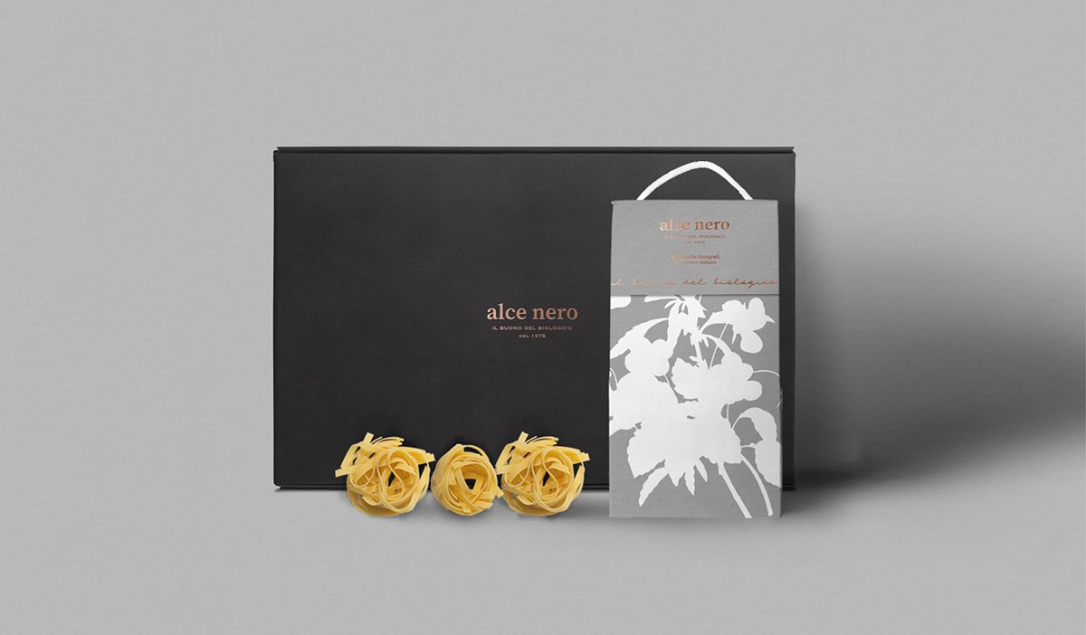 Alce Nero食品視覺設計