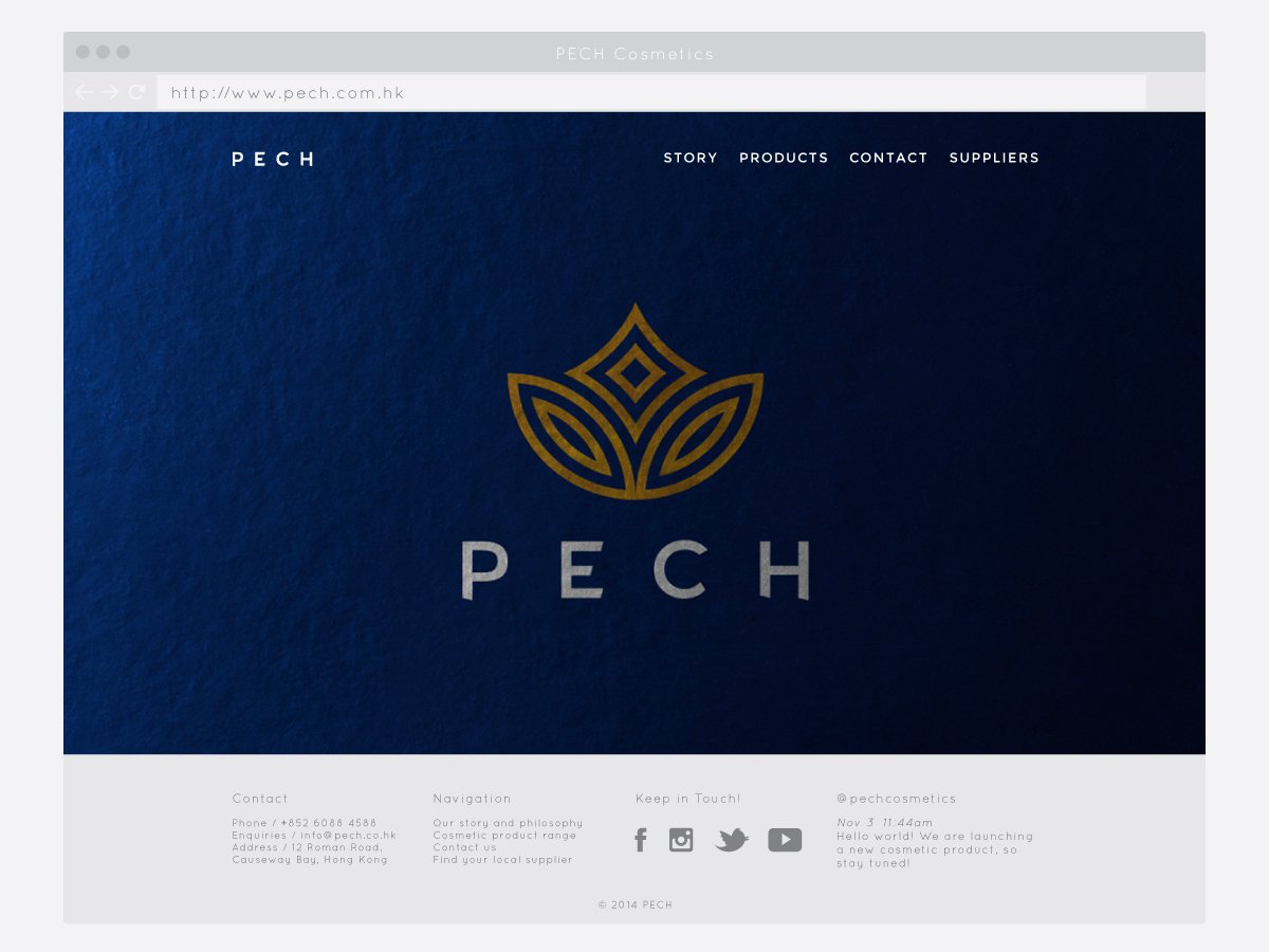 PECH化妝品品牌設(shè)計(jì)