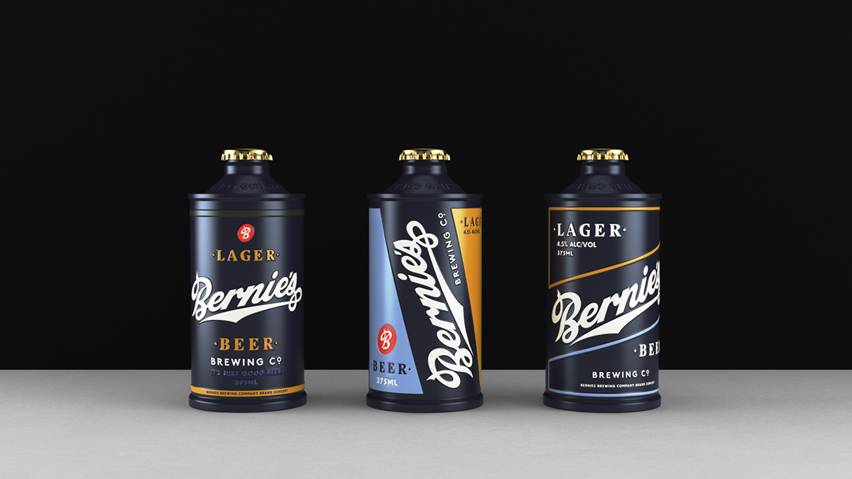 BERNIEG啤酒品牌設計賞析
