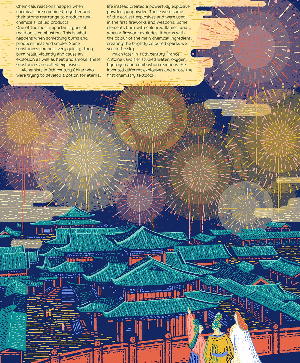 從古至今醫(yī)療品牌持續(xù)發(fā)展歷程  插畫(huà)設(shè)計(jì)展示