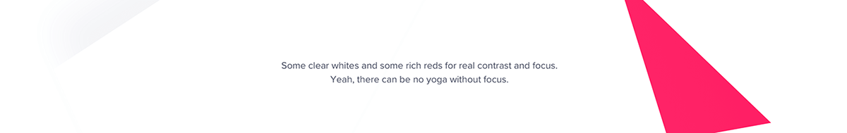 YOUR YOGA健身教育品牌設(shè)計(jì)形象  網(wǎng)站導(dǎo)語展示