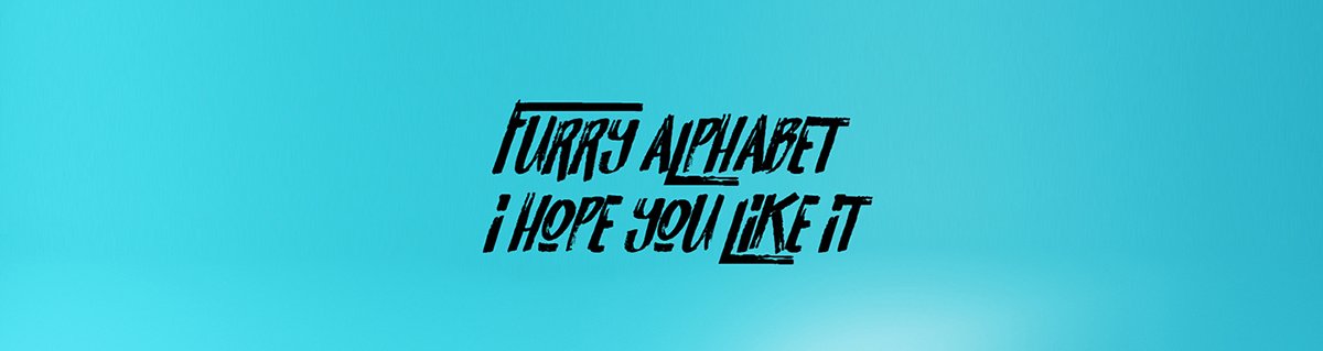 “Furry Alphabet”吉祥物品牌設(shè)計形象  標(biāo)志設(shè)計展示