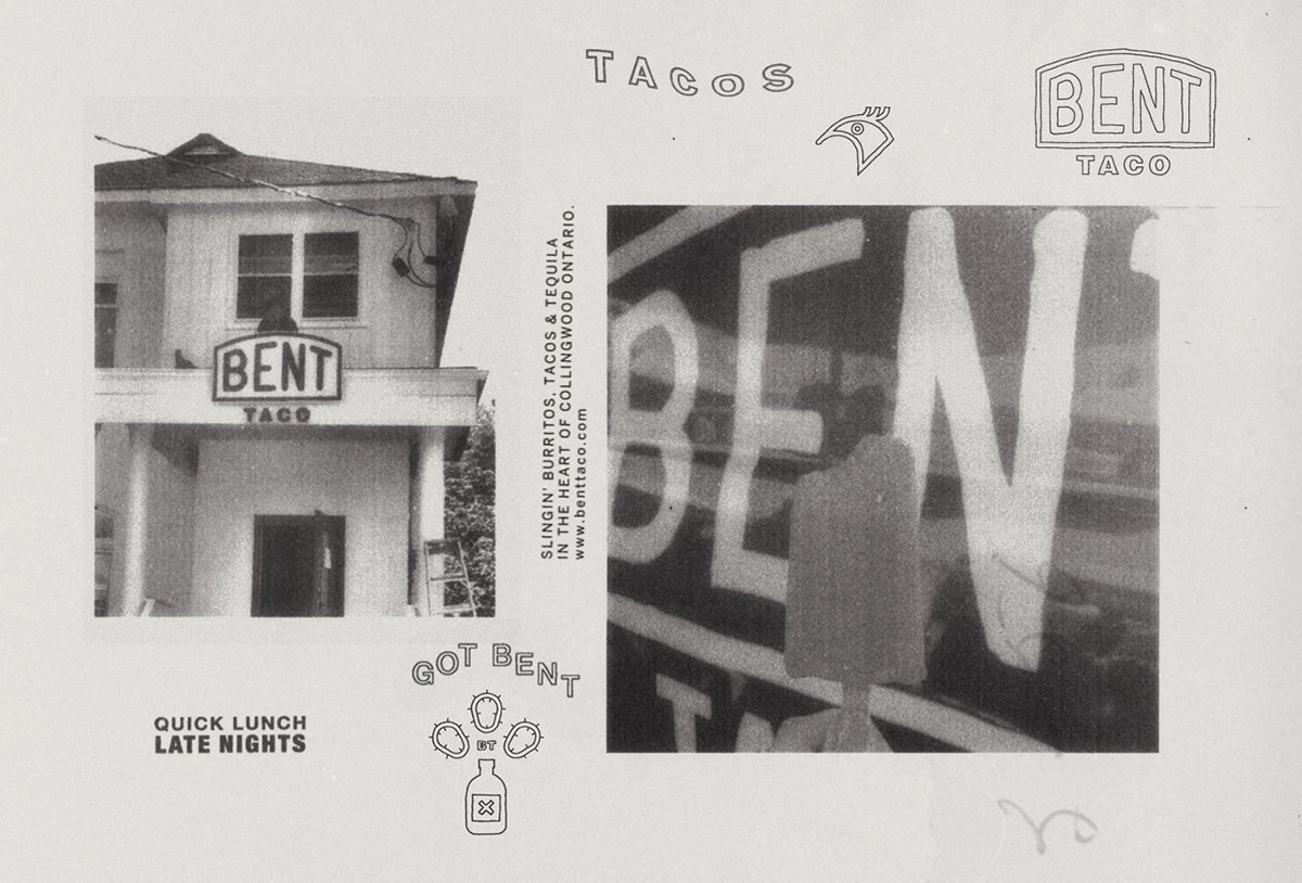 BENT餐飲品牌設(shè)計形象  餐廳展示