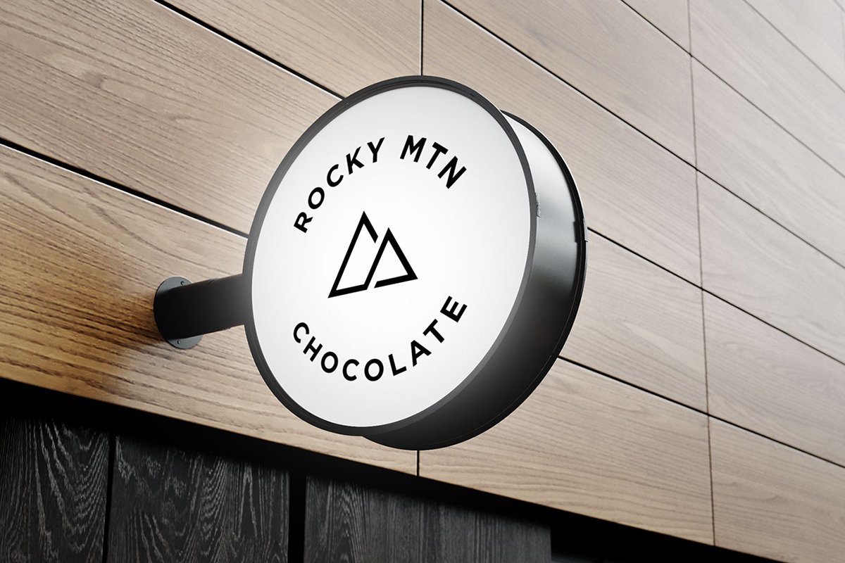 ROCKY MTN巧克力品牌設(shè)計  標(biāo)志設(shè)計