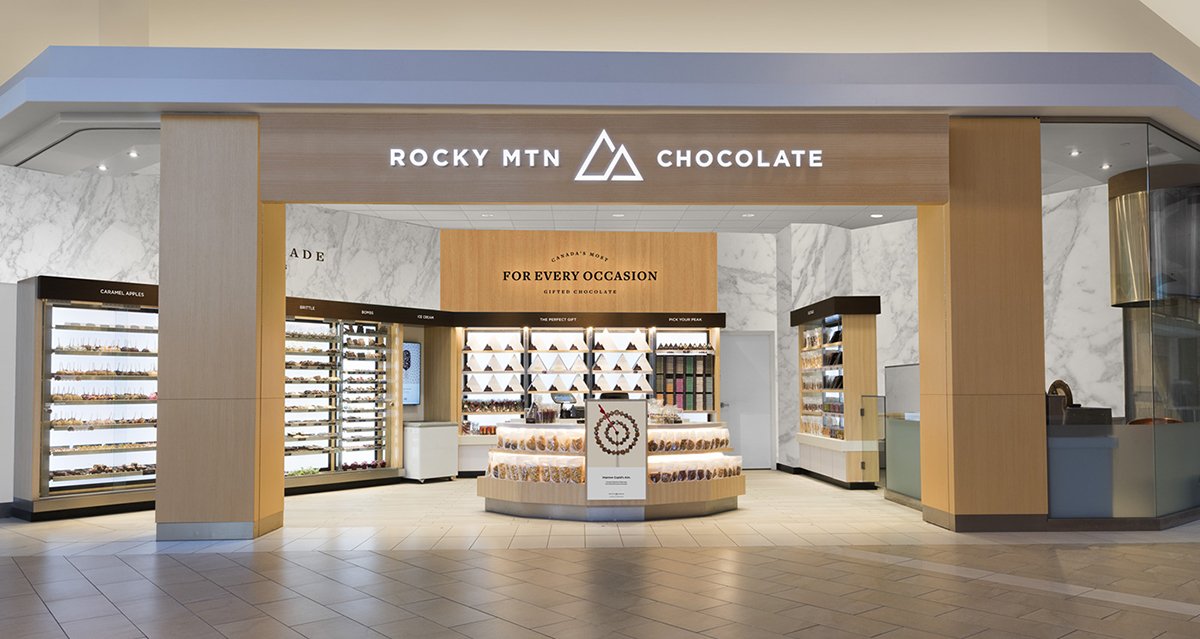 ROCKY MTN巧克力品牌設(shè)計  店鋪展示