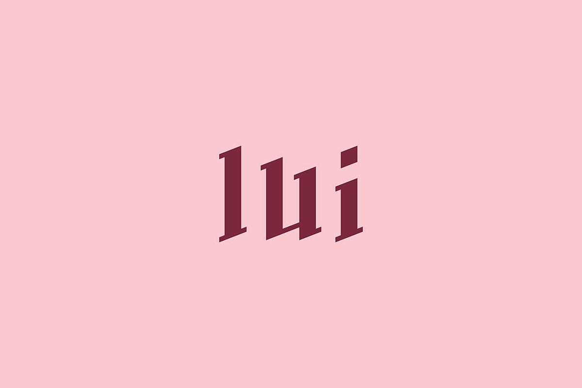 Lui服飾概念店品牌設(shè)計(jì)形象