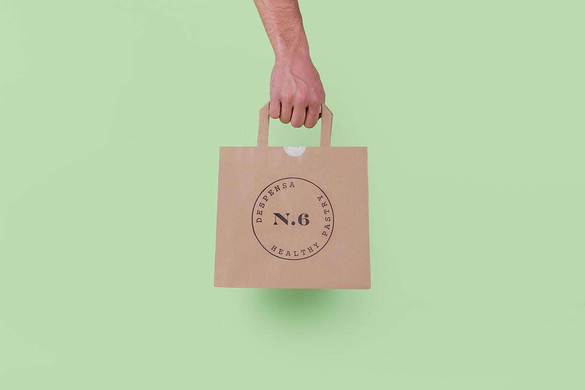 Despensa N6糕點品牌形象設計  手提袋設計
