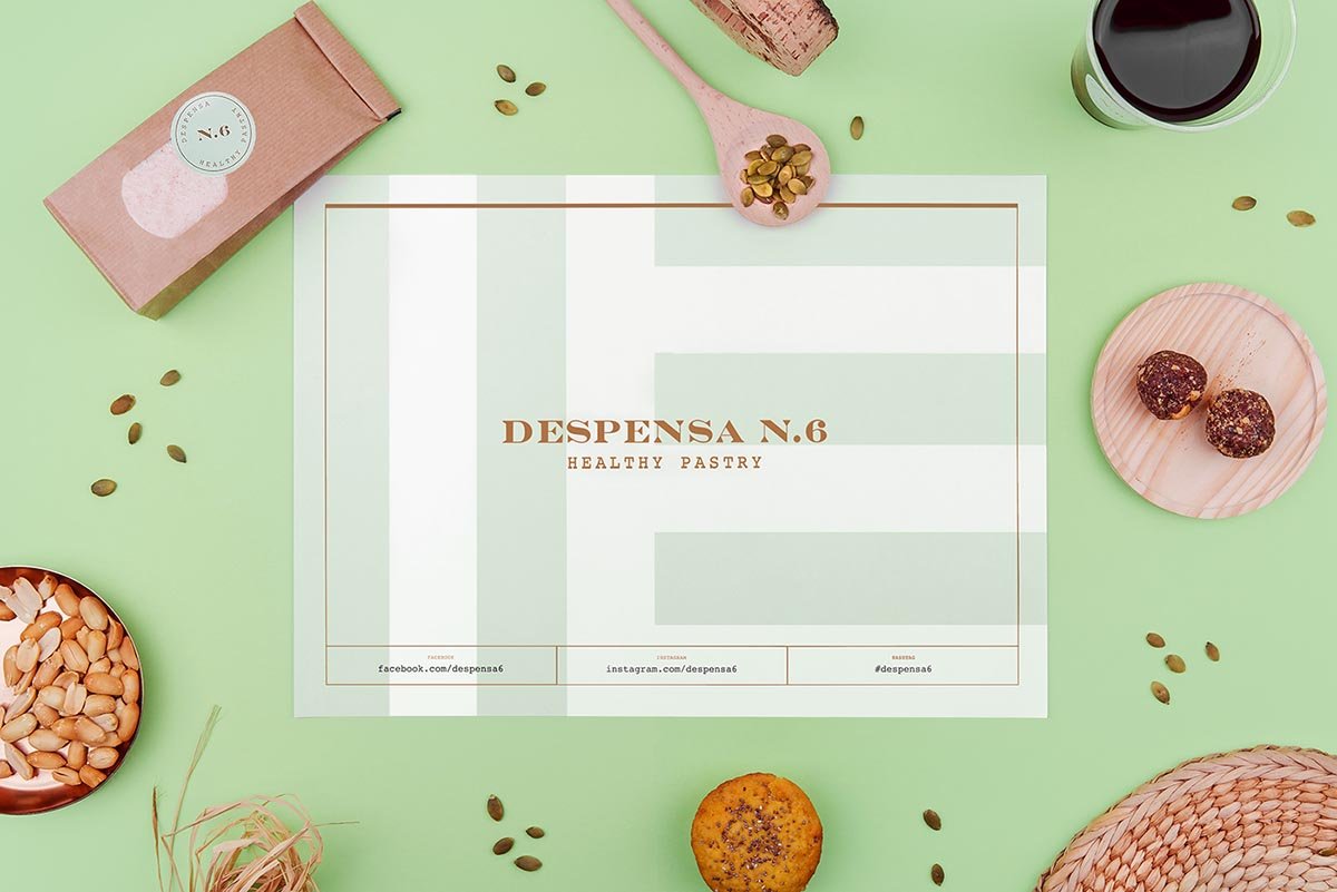 Despensa N6糕點品牌形象設計  實景拍攝