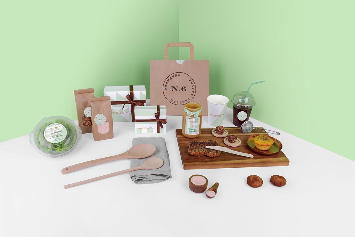 Despensa N6糕點品牌形象設計  包裝展示