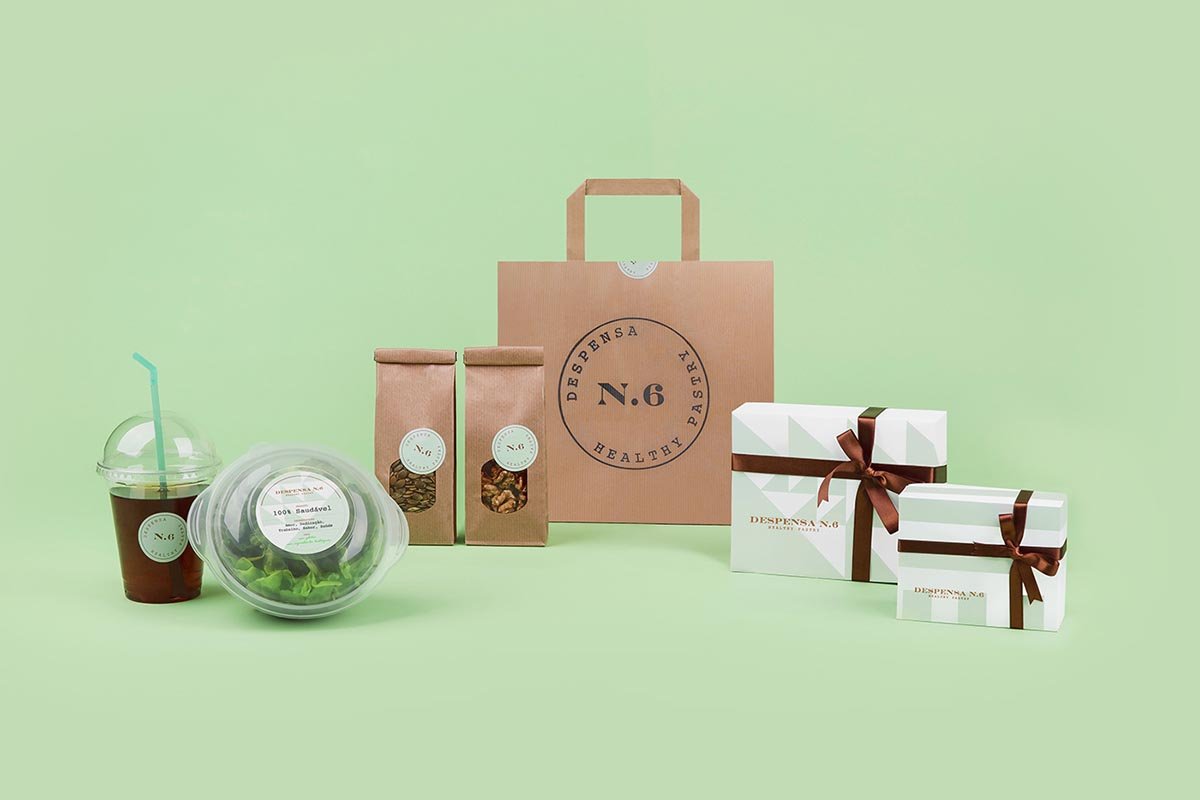 Despensa N6糕點品牌形象設計  包裝展示