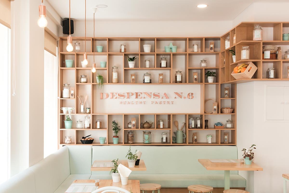 Despensa N6糕點品牌形象設計  店面展示