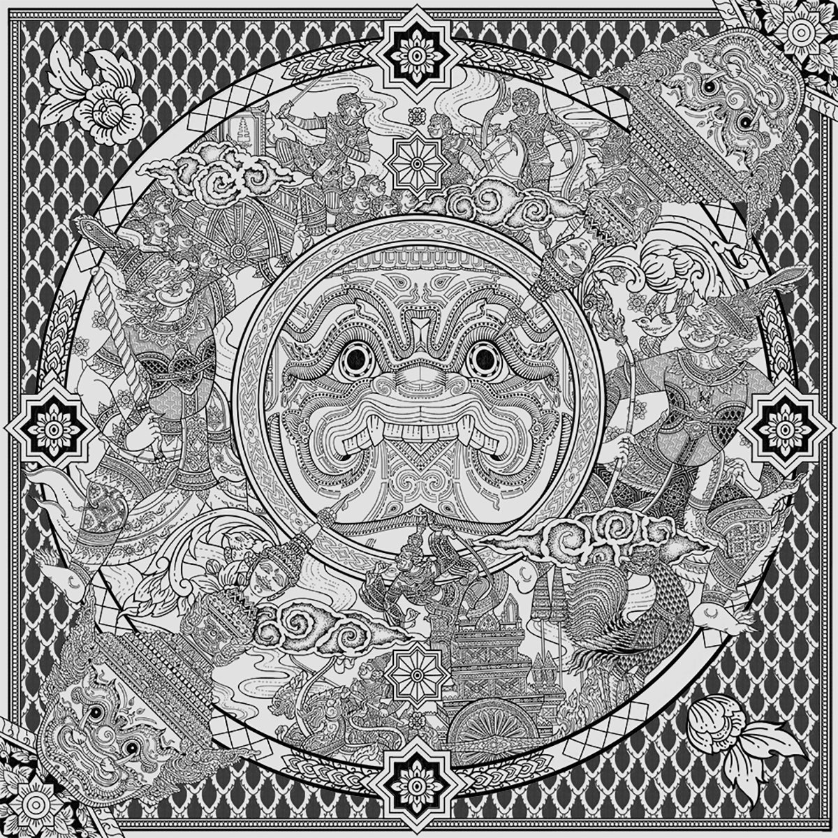 深圳品牌設(shè)計(jì)  深圳品牌策劃  Vandavanda圍巾品牌形象設(shè)計(jì)  插畫(huà)展示