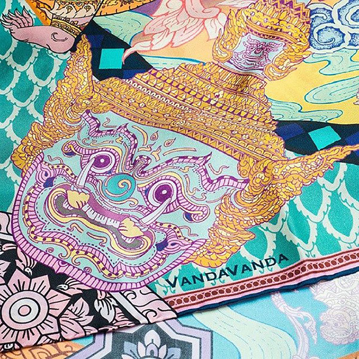 深圳品牌設(shè)計(jì)  深圳品牌策劃  Vandavanda圍巾品牌形象設(shè)計(jì)  插畫(huà)展示