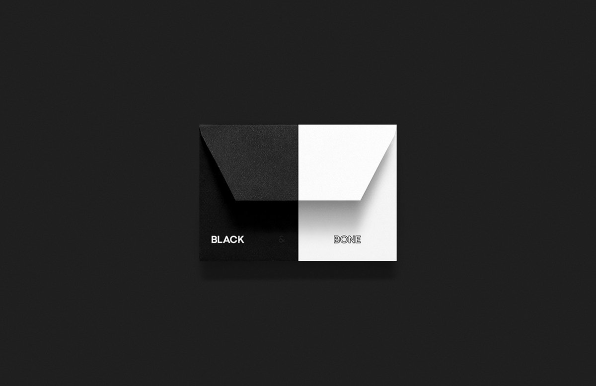 深圳品牌設(shè)計  深圳品牌策劃  BLACK女裝品牌形象設(shè)計  信封設(shè)計