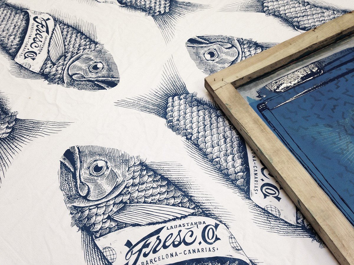 深圳品牌設(shè)計(jì)  深圳品牌策劃  FNEAE.CO魚(yú)形坐墊用品品牌形象設(shè)計(jì)  插畫展示