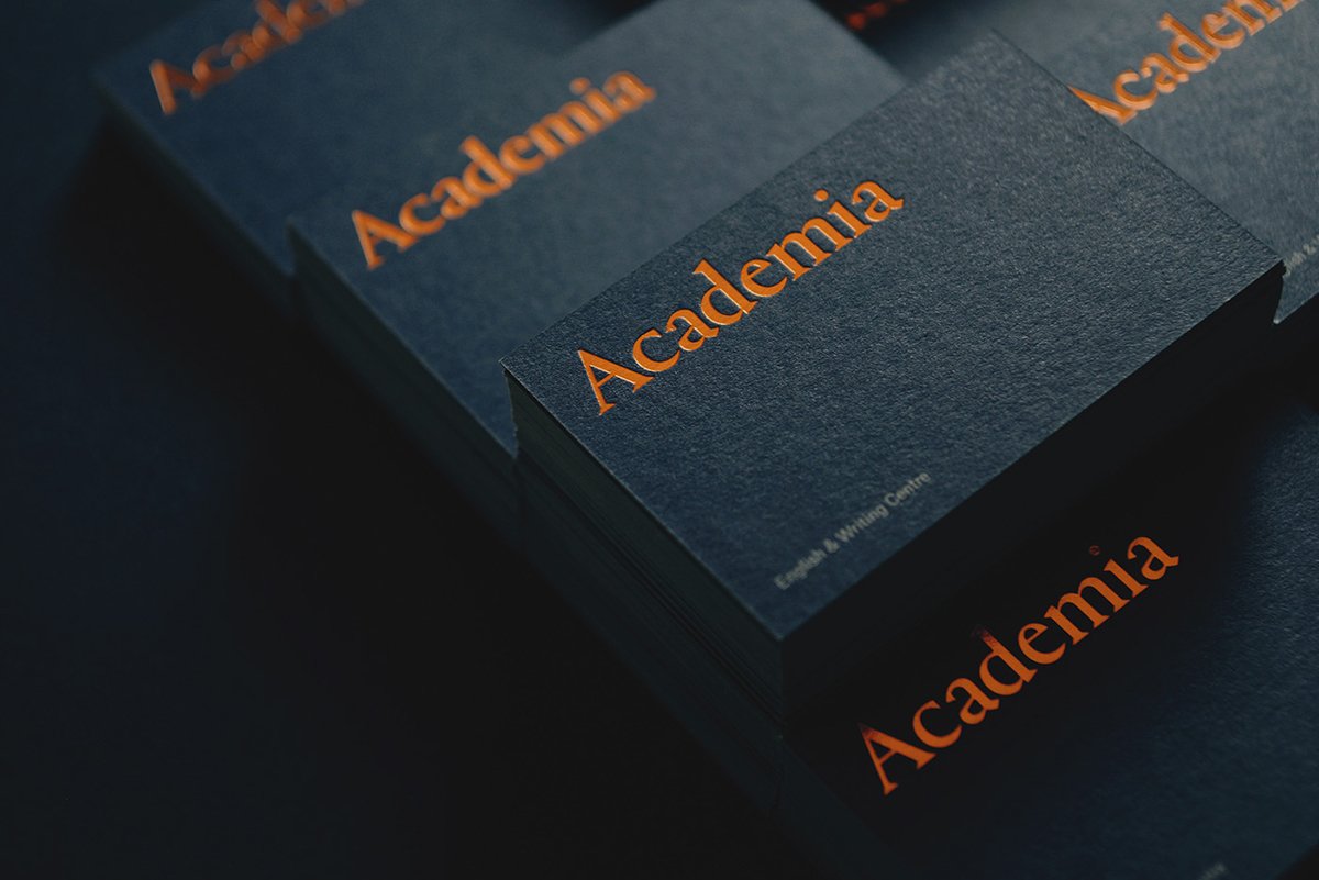 ACADEMIA學術機構品牌形象展示