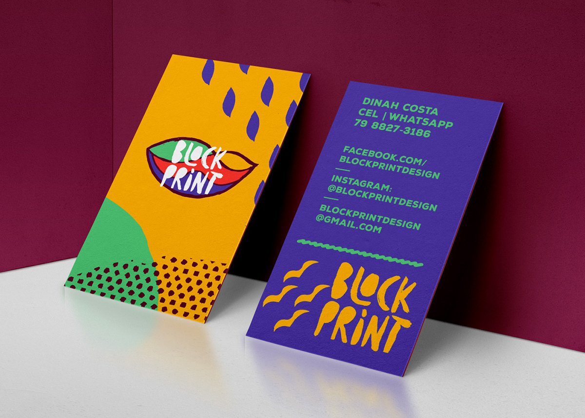 深圳品牌設計  深圳品牌策劃  Block Print手工印刷品形象設計  單頁設計