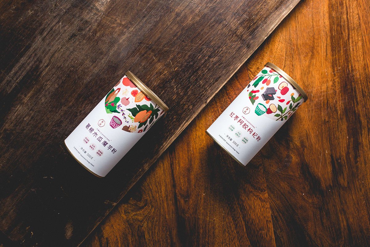 深圳品牌設(shè)計  深圳品牌策劃  纖磨五谷粉品牌形象包裝設(shè)計  包裝設(shè)計