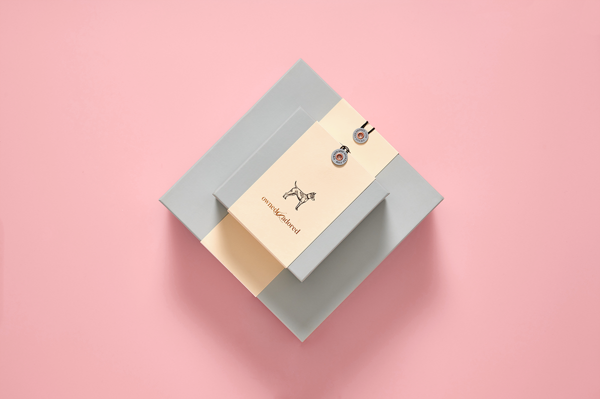 寵物用品品牌設(shè)計(jì)——Owned and Adored國外寵物配飾品牌設(shè)計(jì)案例，品牌設(shè)計(jì)，寵物用品品牌設(shè)計(jì)，寵物配飾品牌設(shè)計(jì)，品牌設(shè)計(jì)案例