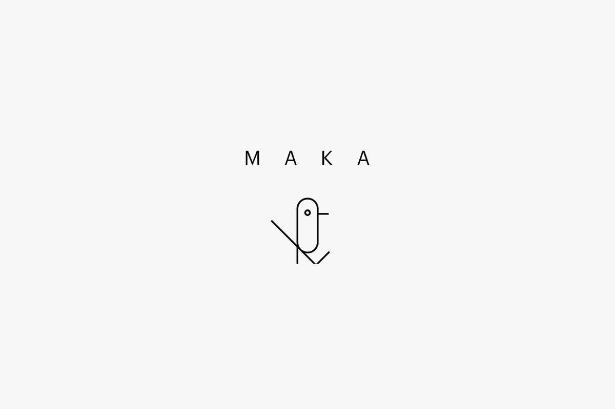 “白色畫(huà)布”藝術(shù)品——Maka瓶子品牌設(shè)計(jì)和圖標(biāo)展示賞析，品牌設(shè)計(jì)，瓶子品牌設(shè)計(jì)，品牌圖標(biāo)設(shè)計(jì)，品牌策劃，深圳品牌設(shè)計(jì)，左右格局