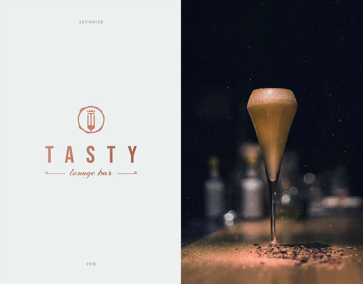 Tasty Lounge Bar意大利餐廳（餐飲）品牌設(shè)計和超級符號，品牌設(shè)計，餐飲品牌設(shè)計，超級符號設(shè)計，餐廳品牌設(shè)計，深圳品牌設(shè)計