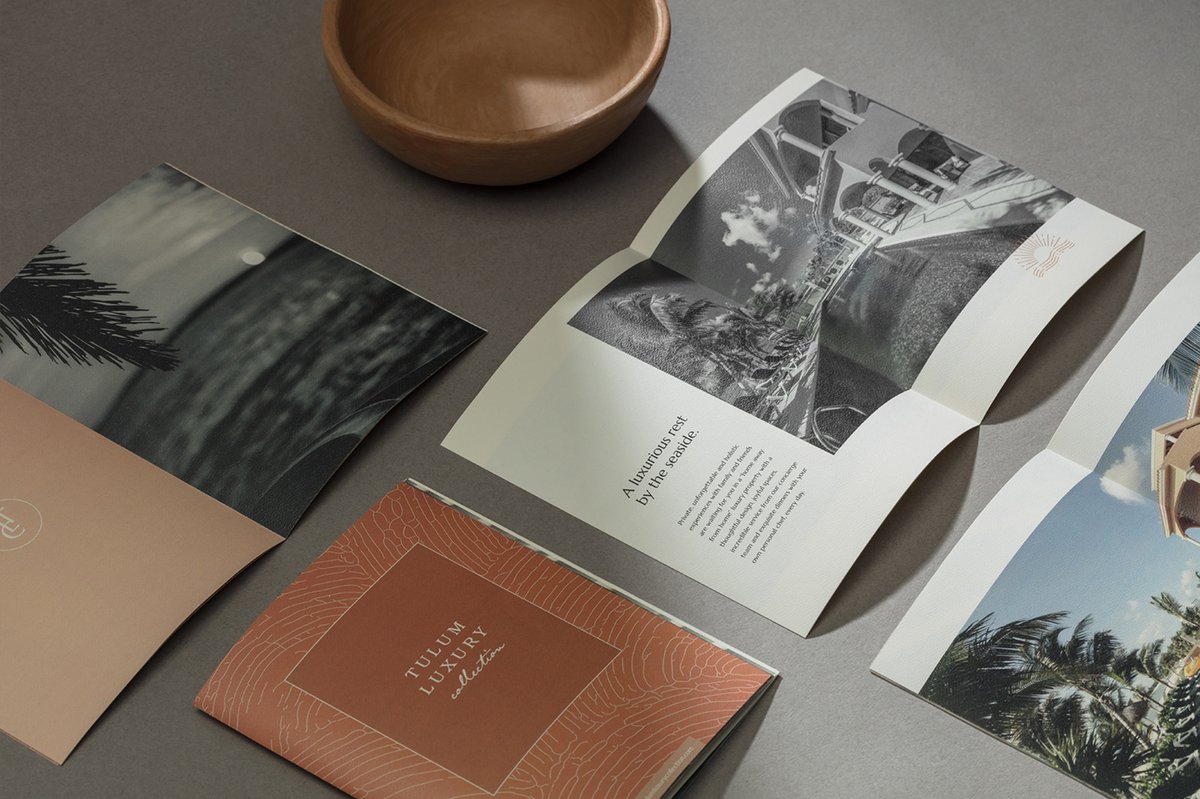 TULUM LUXURY海邊豪華酒店品牌設計和宣傳畫冊設計案例,品牌設計，酒店品牌設計，宣傳畫冊設計，酒店畫冊設計，深圳品牌設計