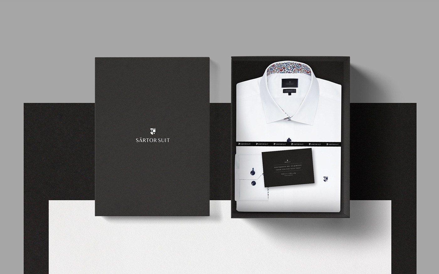 SártorSuit 時尚男士西裝奢侈品牌重塑案例，服裝品牌形象升級，深圳品牌設(shè)計，左右格局