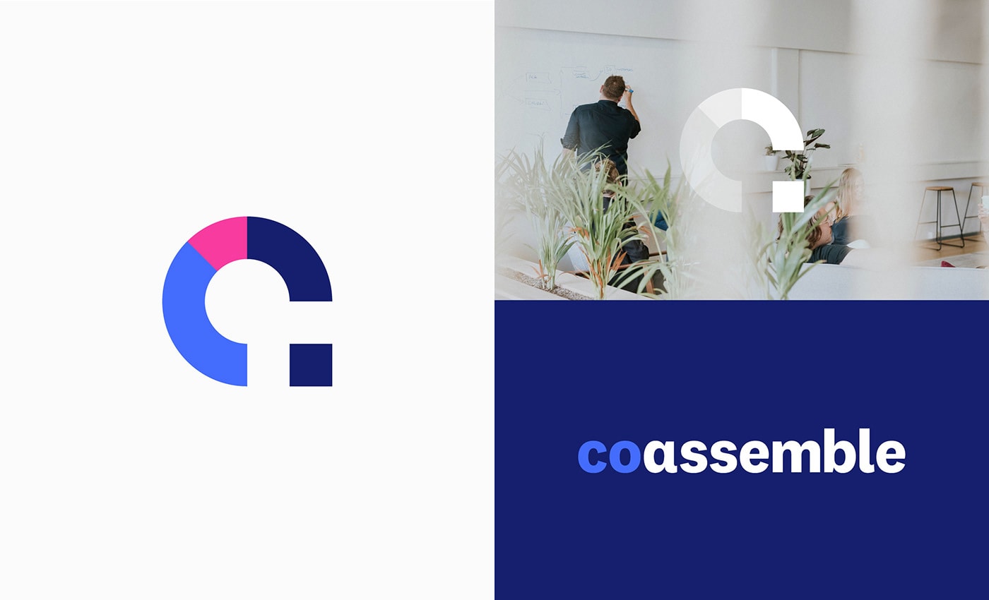 在線教育機構(gòu)Coassemble品牌戰(zhàn)略升級案例，教育品牌設(shè)計，品牌戰(zhàn)略升級，品牌設(shè)計公司，深圳品牌設(shè)計，左右格局