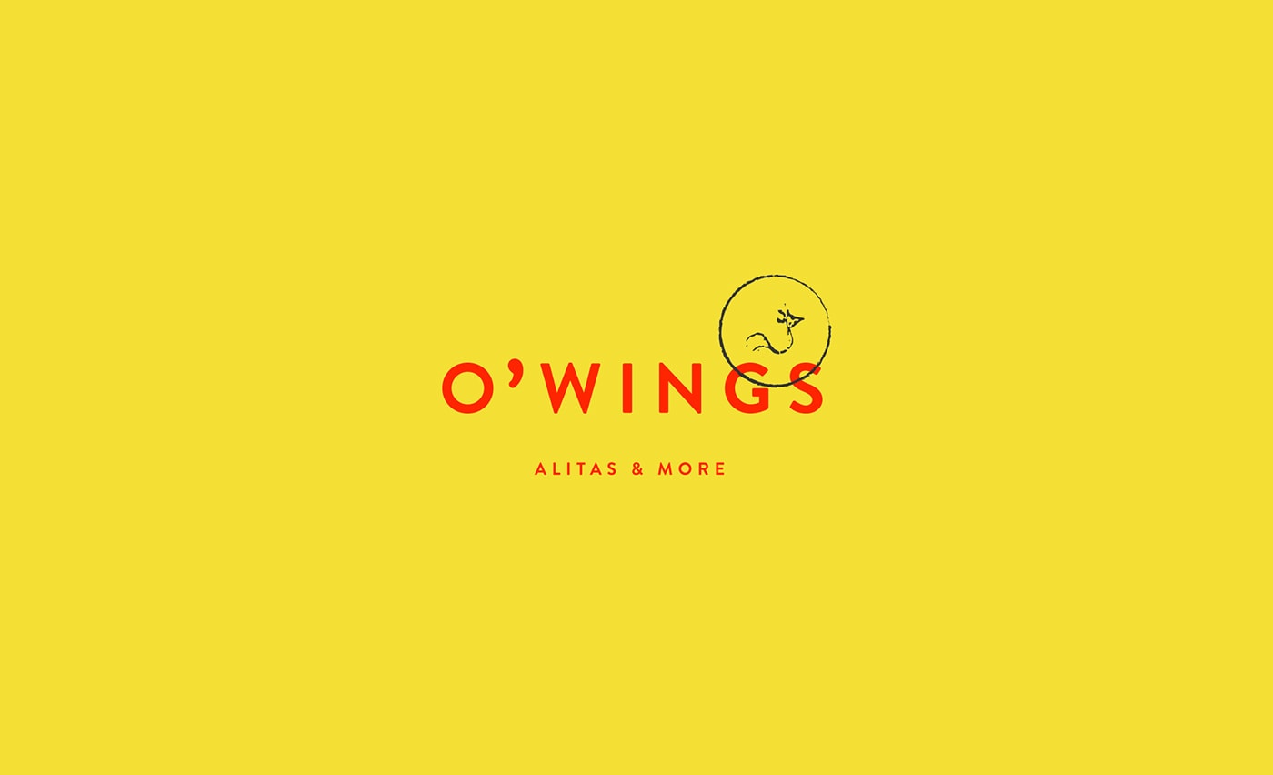 O'Wings 高檔快餐店品牌設計——品牌視覺營銷塑造差異化，餐飲品牌設計，餐飲視覺營銷，品牌設計公司，深圳品牌設計，左右格局