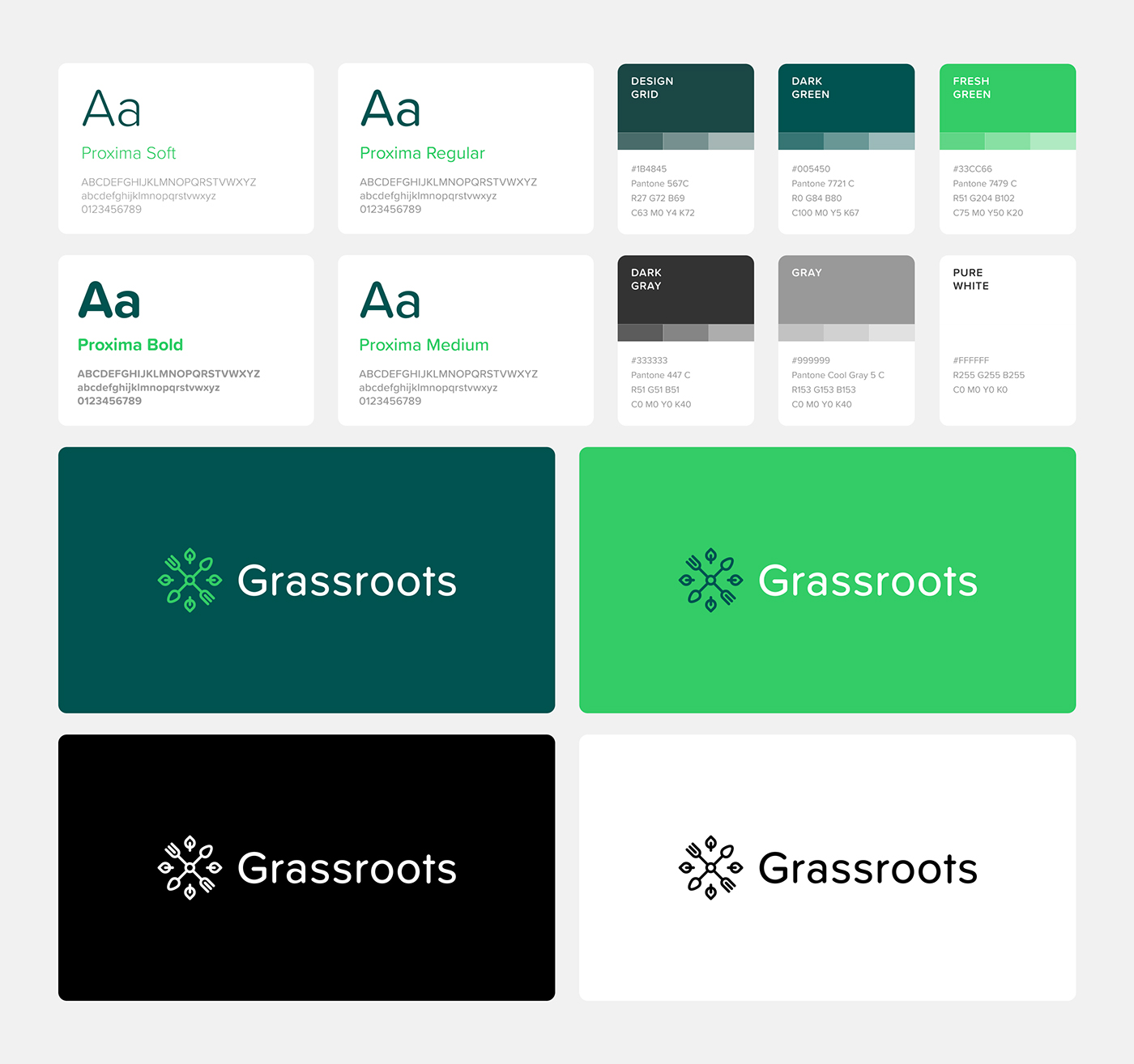 Grassroots 優(yōu)質(zhì)食品企業(yè)品牌形象設(shè)計，食品品牌設(shè)計，食品品牌策劃，深圳品牌設(shè)計，左右格局