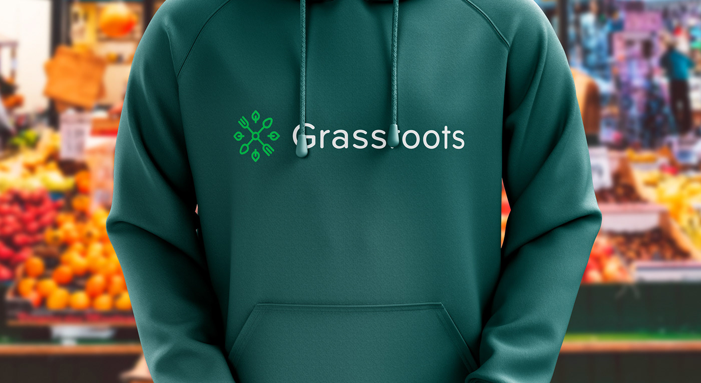 Grassroots 優(yōu)質(zhì)食品企業(yè)品牌形象設(shè)計，食品品牌設(shè)計，食品品牌策劃，深圳品牌設(shè)計，左右格局