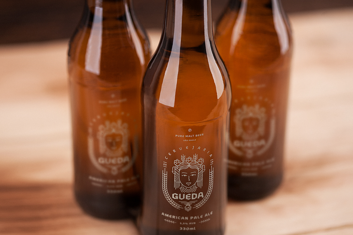 Gueda 精釀啤酒品牌設(shè)計(jì)和品牌包裝策劃，餐飲品牌設(shè)計(jì)，啤酒品牌設(shè)計(jì)，品牌包裝策劃，深圳品牌設(shè)計(jì)，左右格局