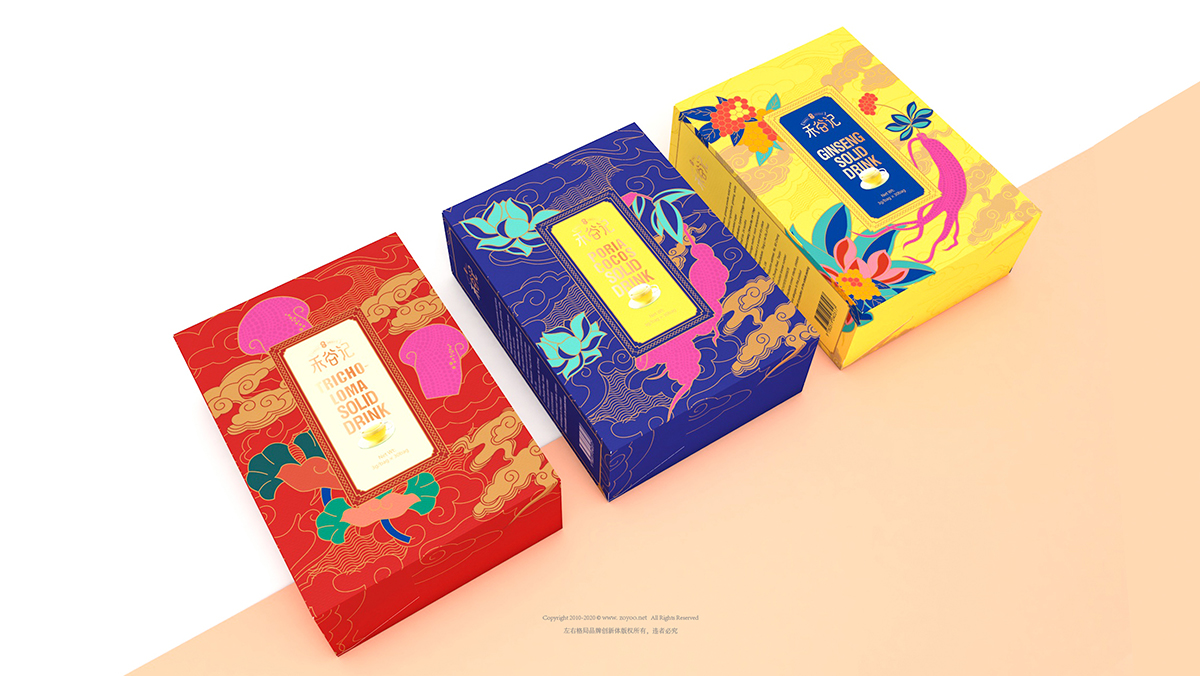 國潮風格快銷品包裝設計-深圳食品包裝策劃設計機構(gòu)左右格局